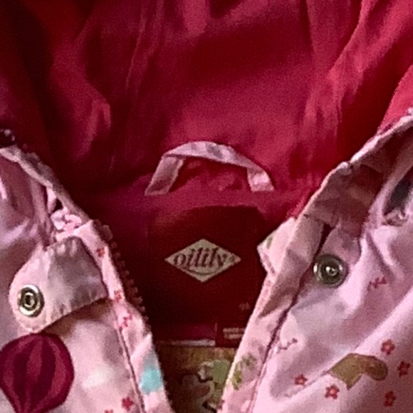 Girl’s Pink Oilily Spring Jacket - Picture 2 of 4